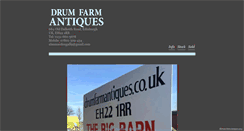 Desktop Screenshot of drumfarmantiques.co.uk